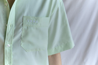 Chemise vert pastel